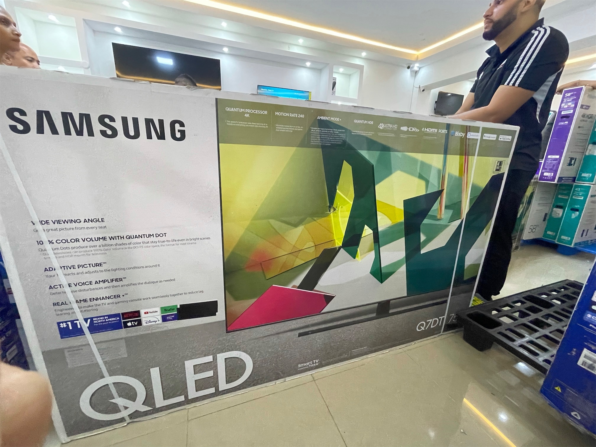 tv - Tv Samsung 75 Pulg qled q7