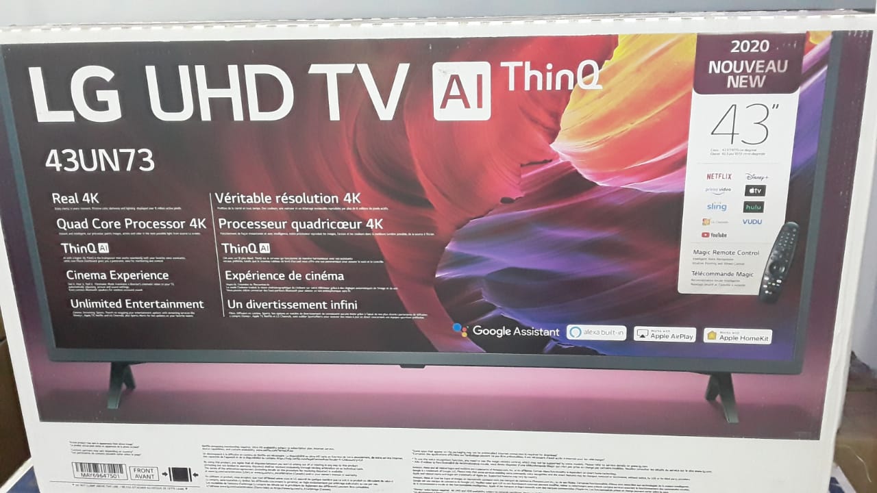 tv - SMART TV LG 43'' 4K 2020 