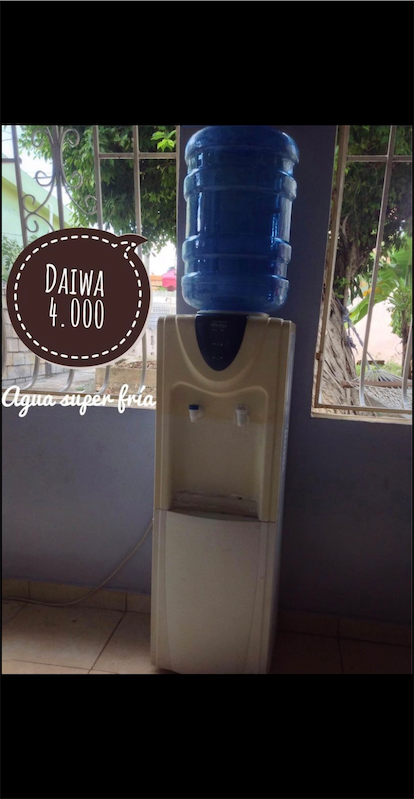 electrodomesticos - Bebedero La Romana (Daiwa) usado en buen estado.