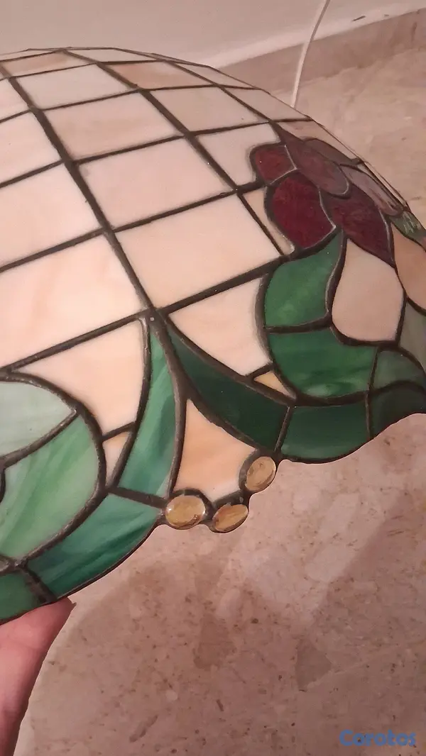decoración y accesorios - Lampara colgante en vitral 100% 2