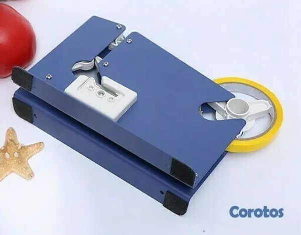 equipos profesionales - Sellador de bolsas de cinta empacadora de acero precintadora selladora cuello 8