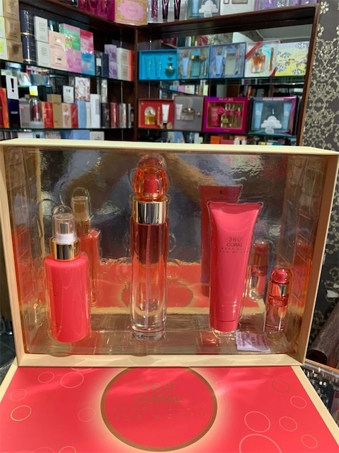salud y belleza - Set perfume Perry Ellis 360 Coral. Original. AL POR MAYOR Y AL DETALLE