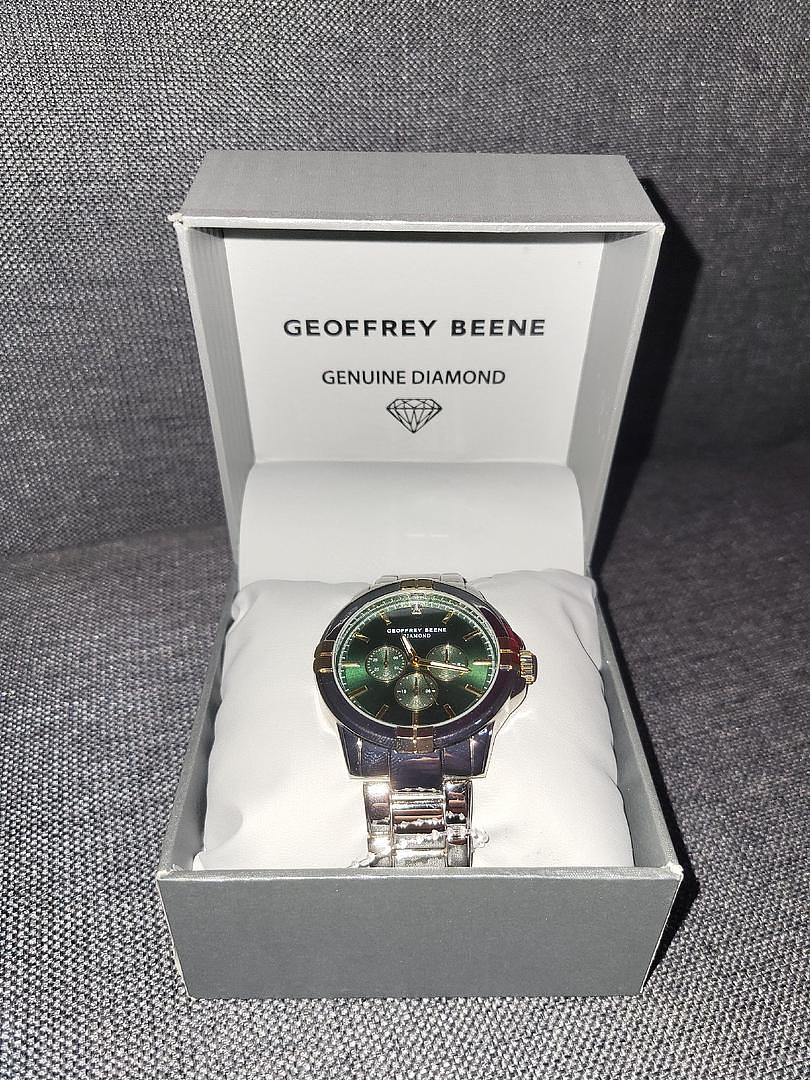 joyas, relojes y accesorios - Reloj Geoffrey Beene Acero níquel  2