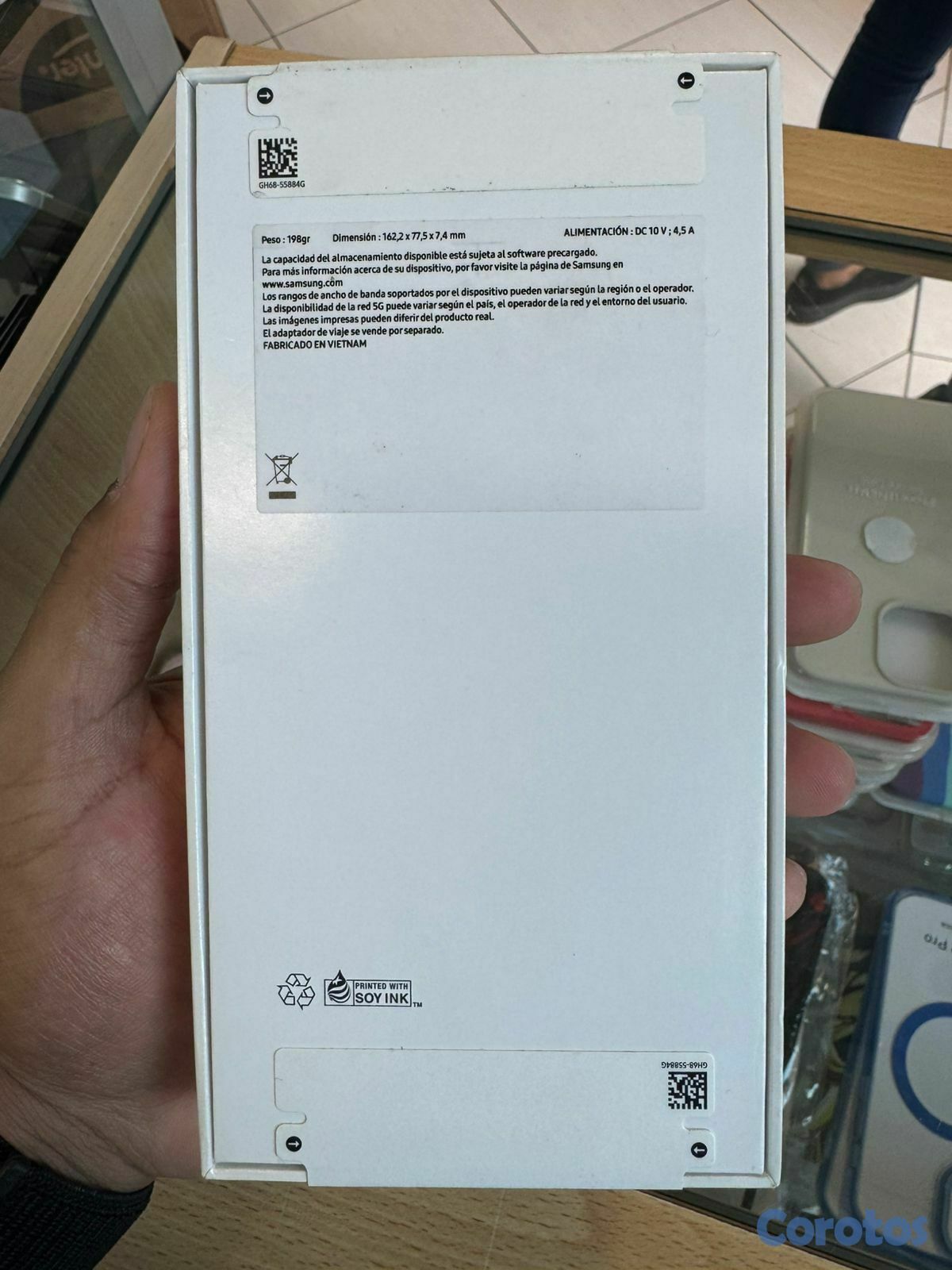 celulares y tabletas - Samsung Galaxy A56 5G negro 256 GB desbloqueado. 2