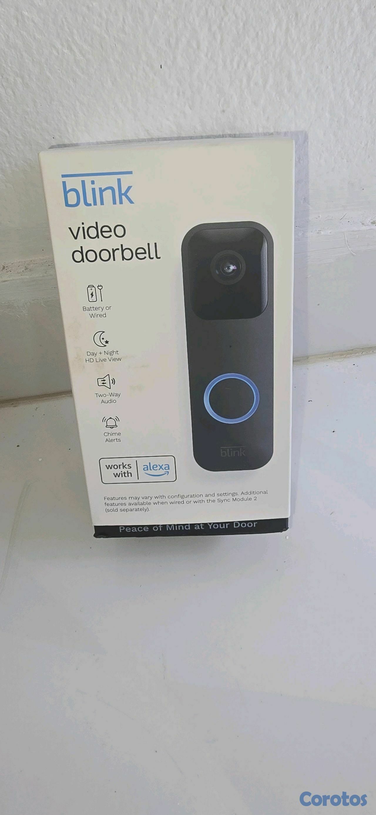 camaras y audio - timbre blink video doorbell  1