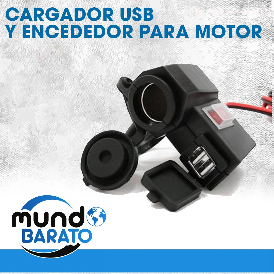 accesorios para electronica - Cargador Moto Usb electrico cargador USB de teléfono para celular motor