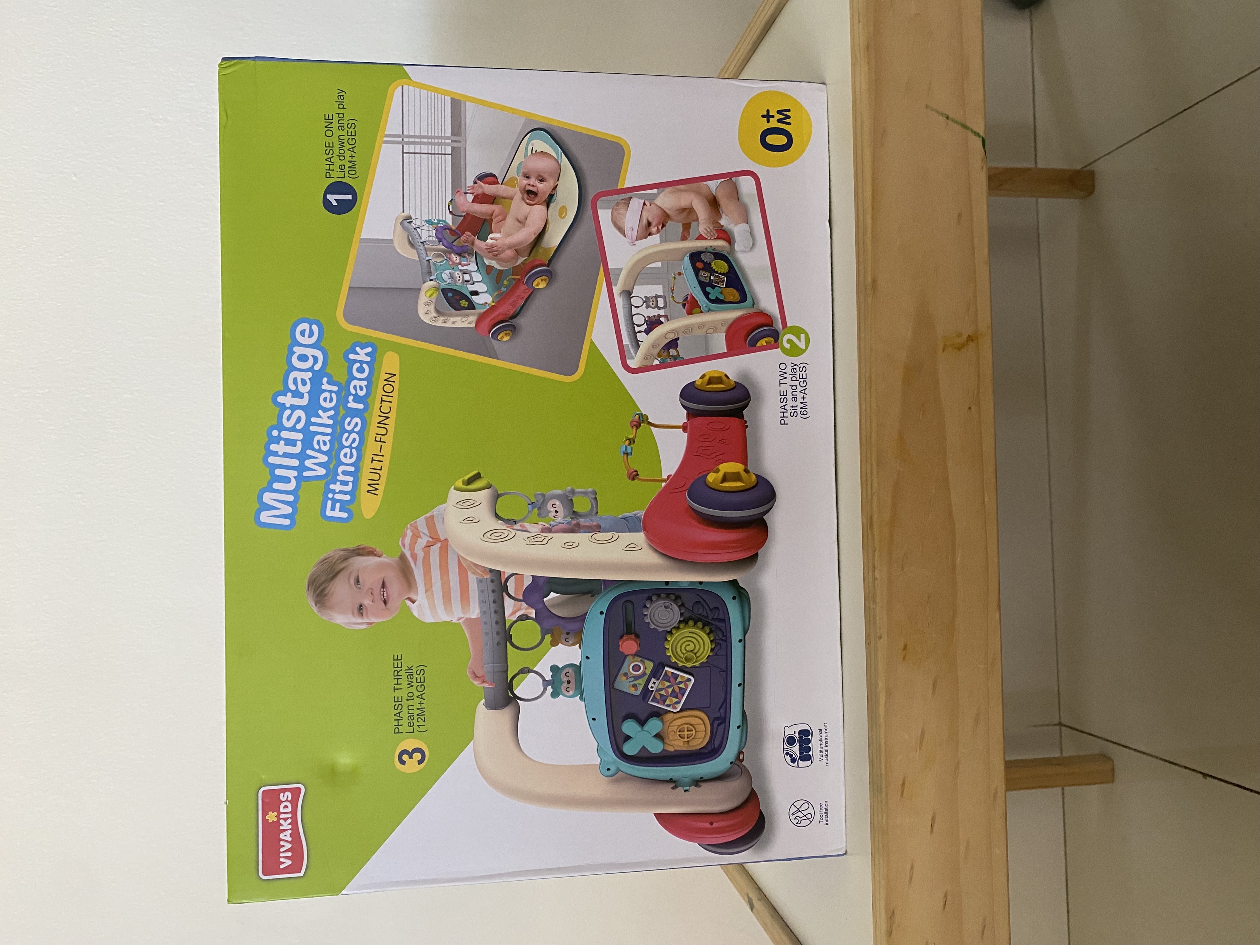 juguetes - vendo gimnasio musical convertible para bebes y ayuda a caminar. 