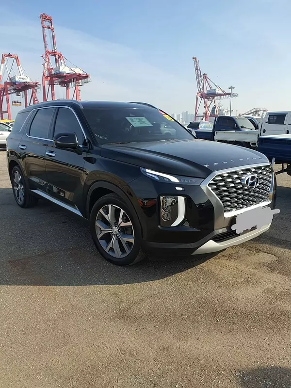 jeepetas y camionetas - HYUNDAI PALISADE 2019 NEGRA GASOLINA 3