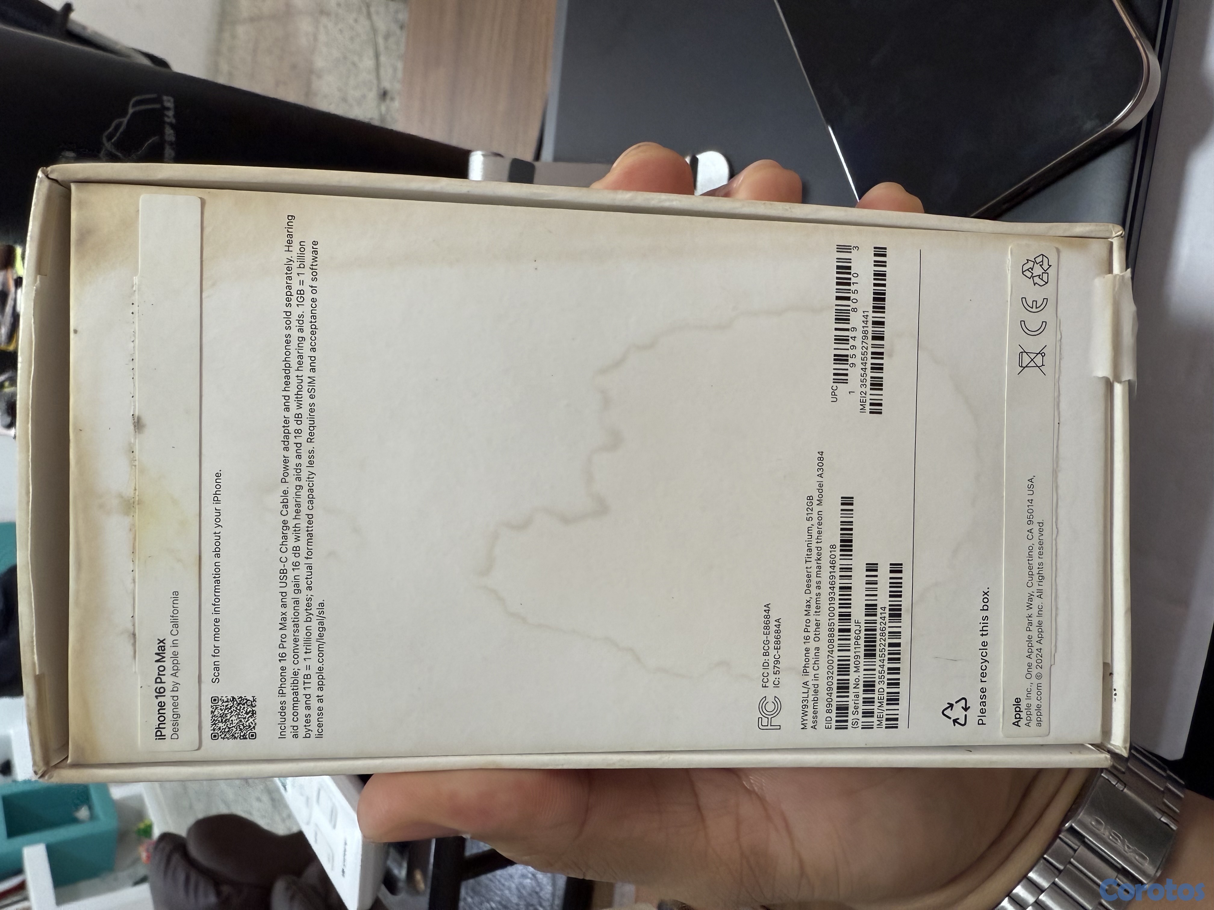 celulares y tabletas - iPhone Promax 16 7