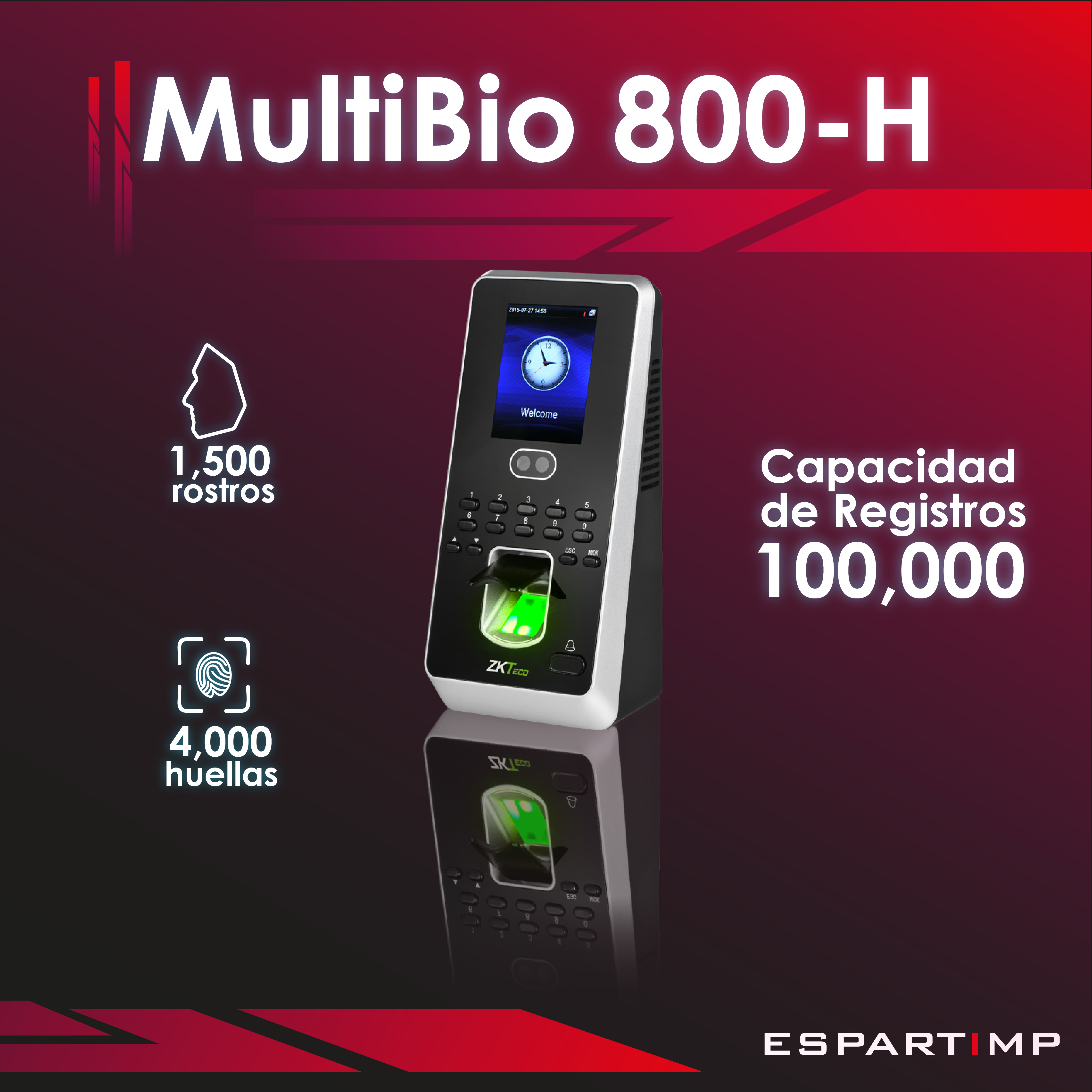 otros electronicos - Controles de acceso y asistencia en RD 2