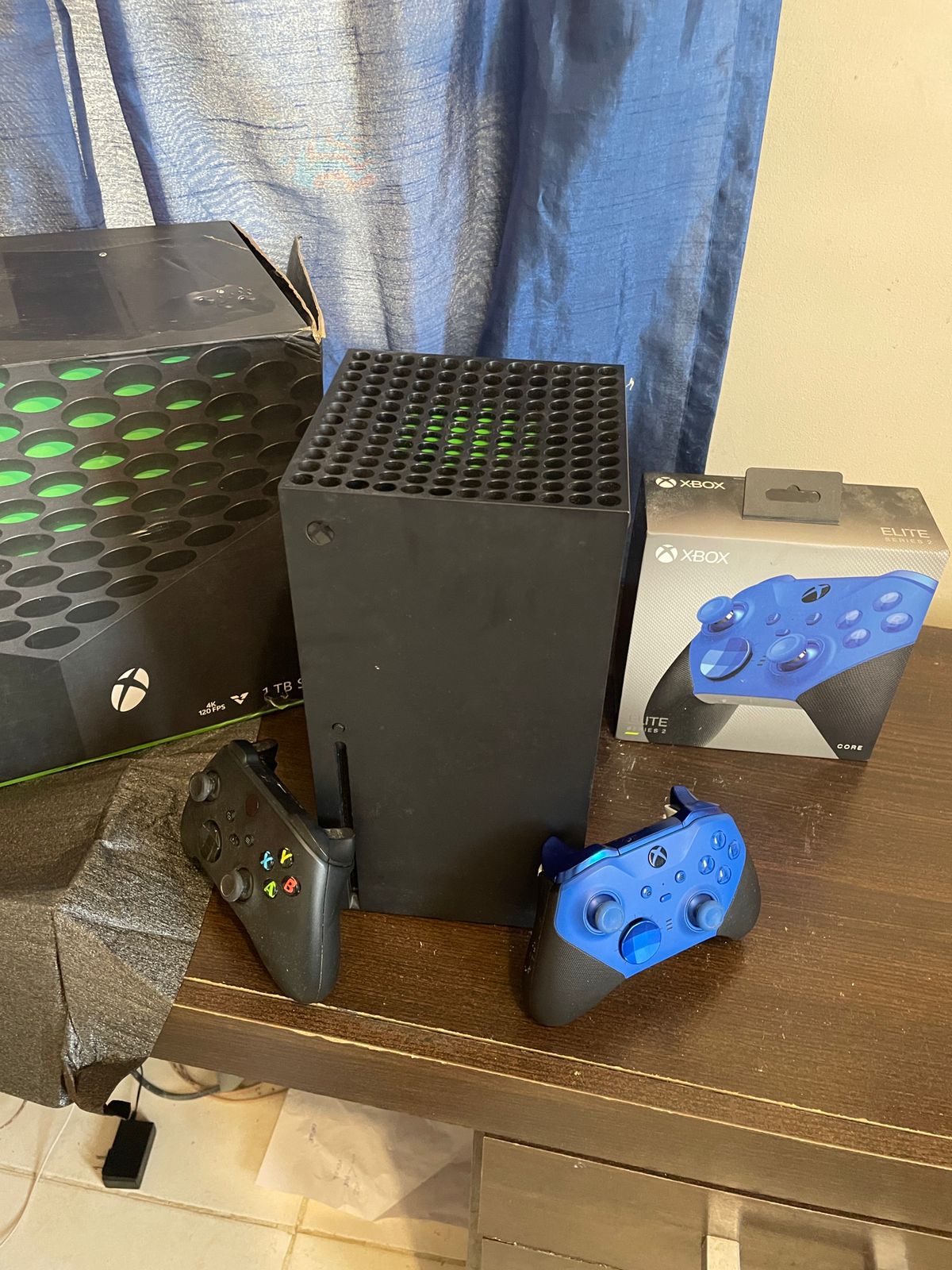 consolas y videojuegos - Xbox series X  1 control +control elite series 2 C