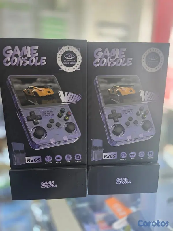 consolas y videojuegos - Consola de Juegos Retro Portátil R36S, Pantalla IP 2
