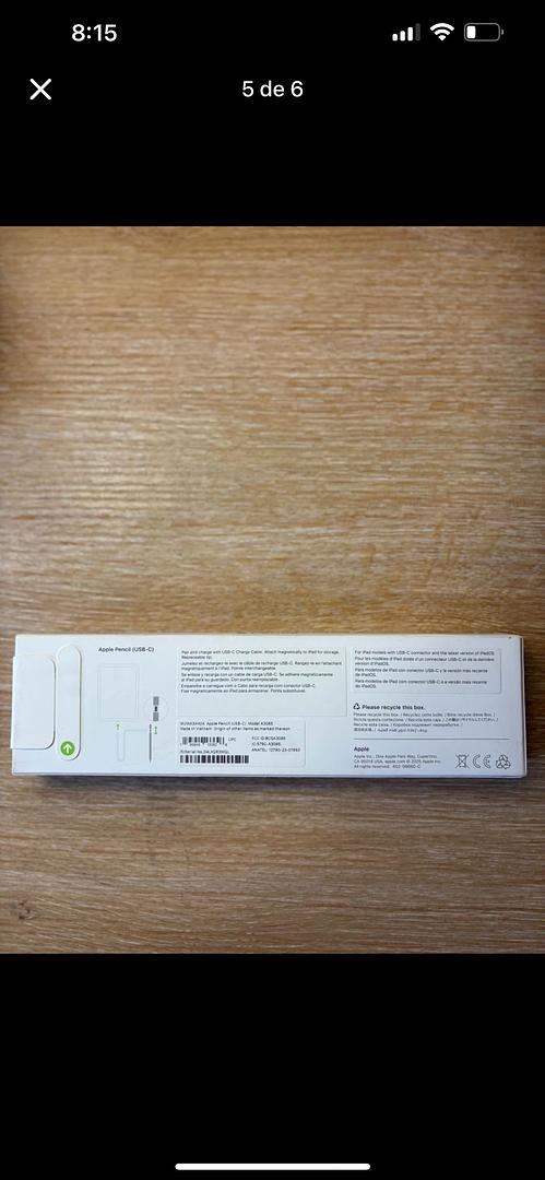 accesorios para electronica - Apple Certificado.. Smart Folio IPad Air M3 11”  y Pencil usb-c nuevos- sellados 3