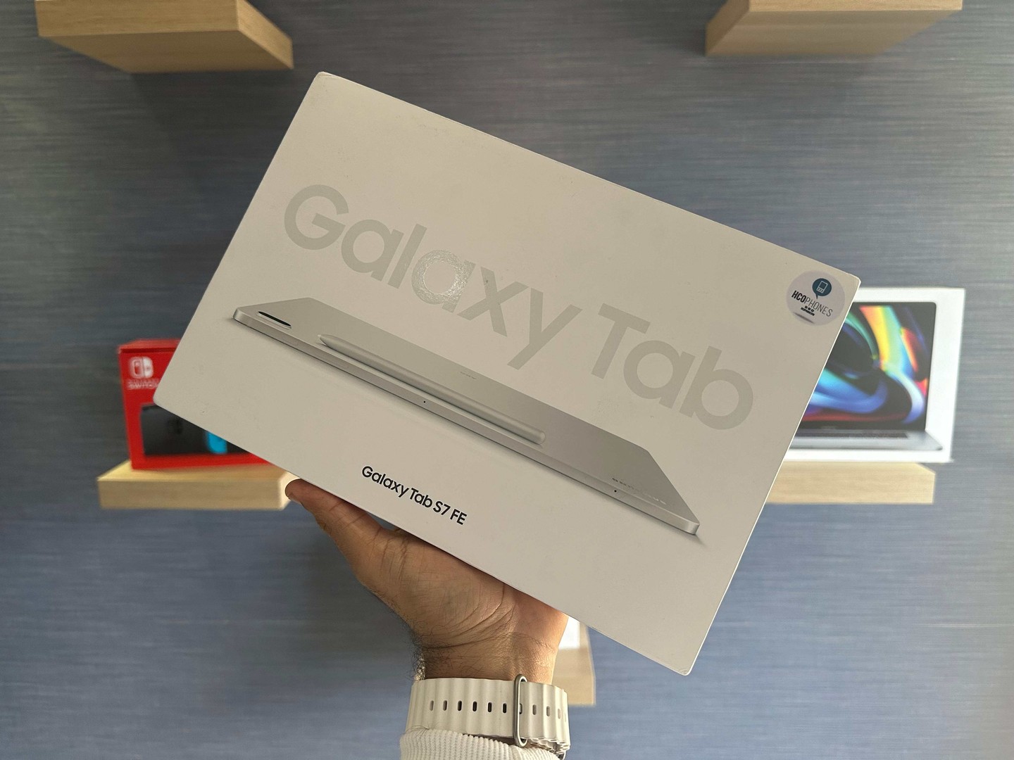 celulares y tabletas - Tablet Samsung Galaxy Tab S7 FE 256GB/8GB RAM S Pen Nueva Sellada $ 27,500 NEG