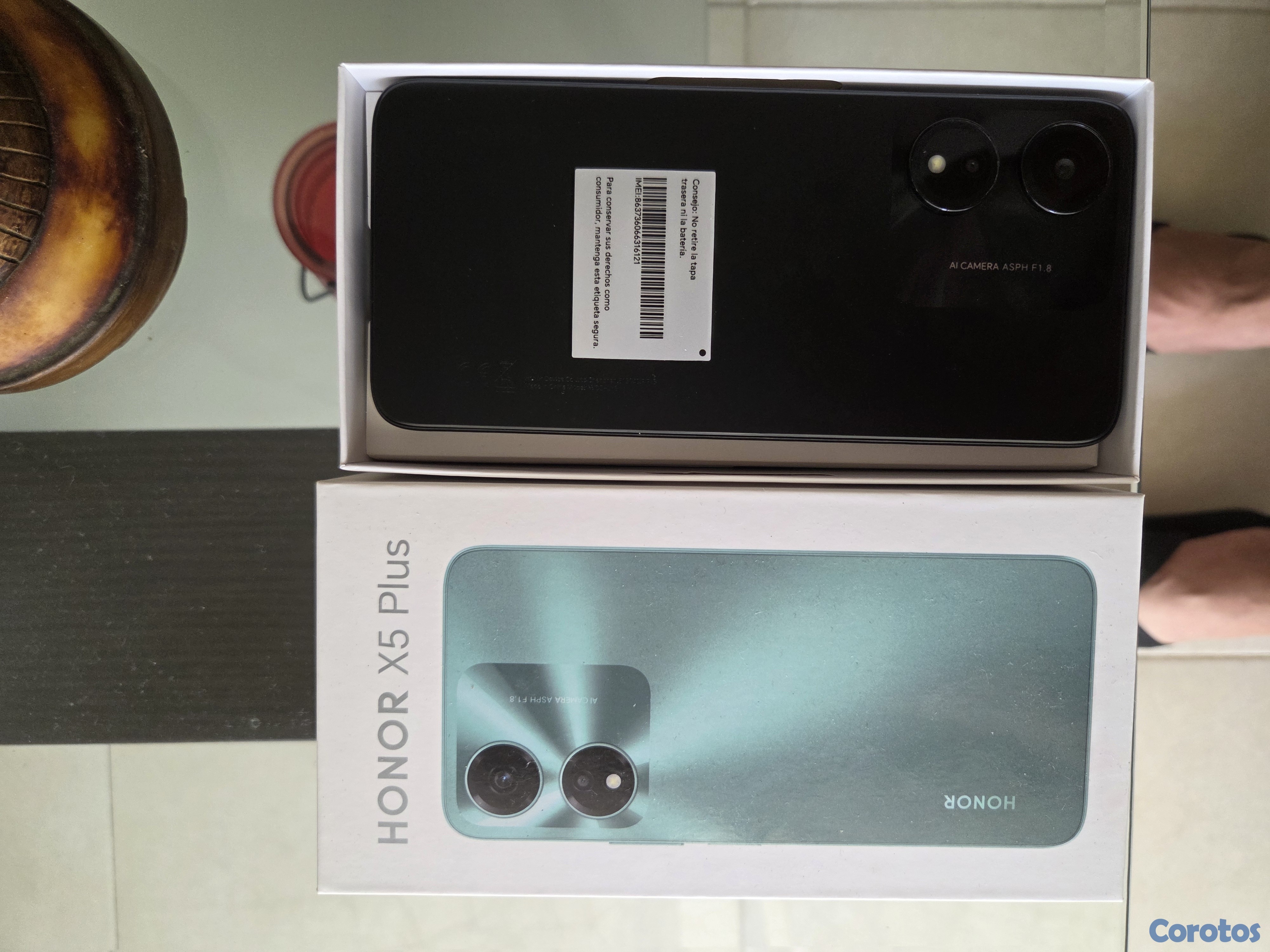 celulares y tabletas -  Celular Honor X5 Plus nuevo 3