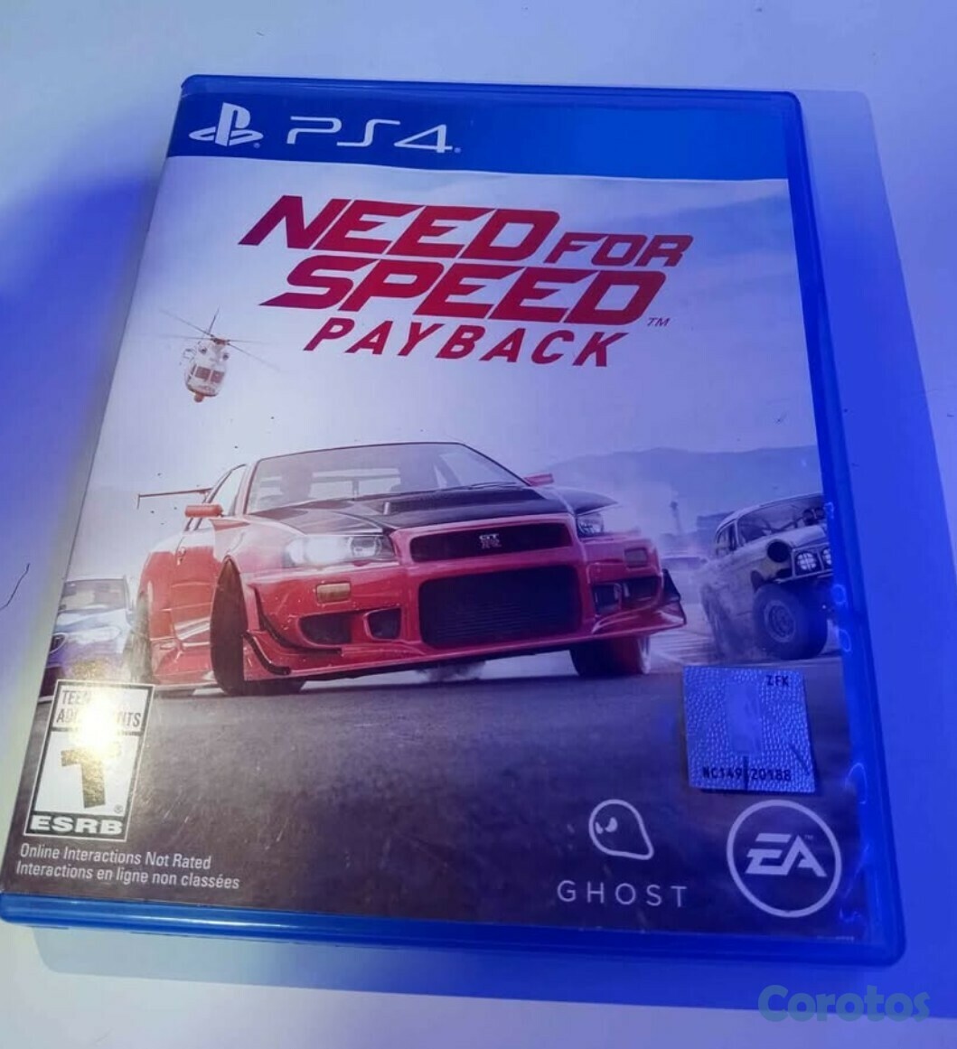 consolas y videojuegos - Need For Speed Payback (Original) para PS4 1