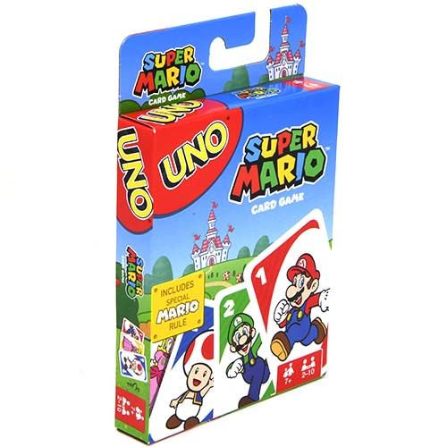 juguetes - Juego de cartas Uno Super Mario Party 