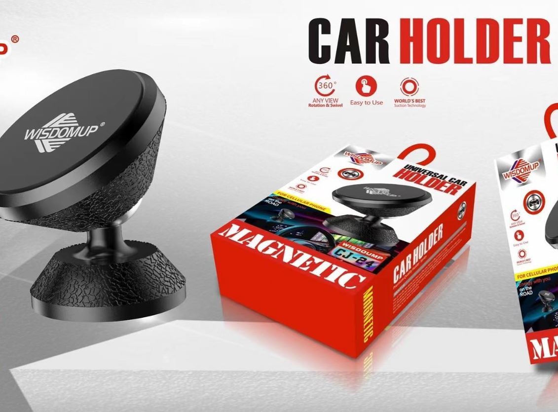 accesorios para electronica - Soporte universal de celular magnetico para carro CJ-24