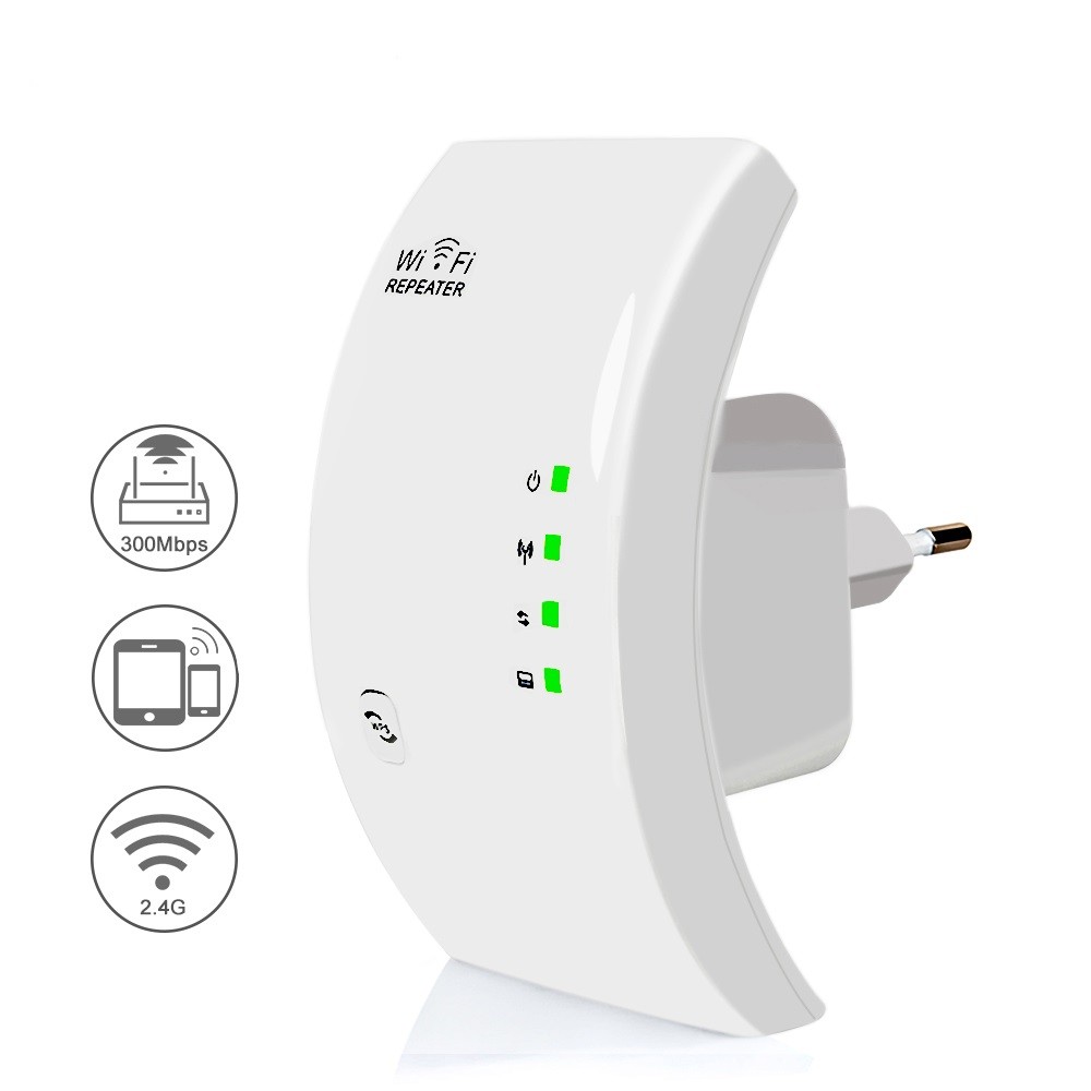 otros electronicos - Repetidor Wifi 300 Mbps 4