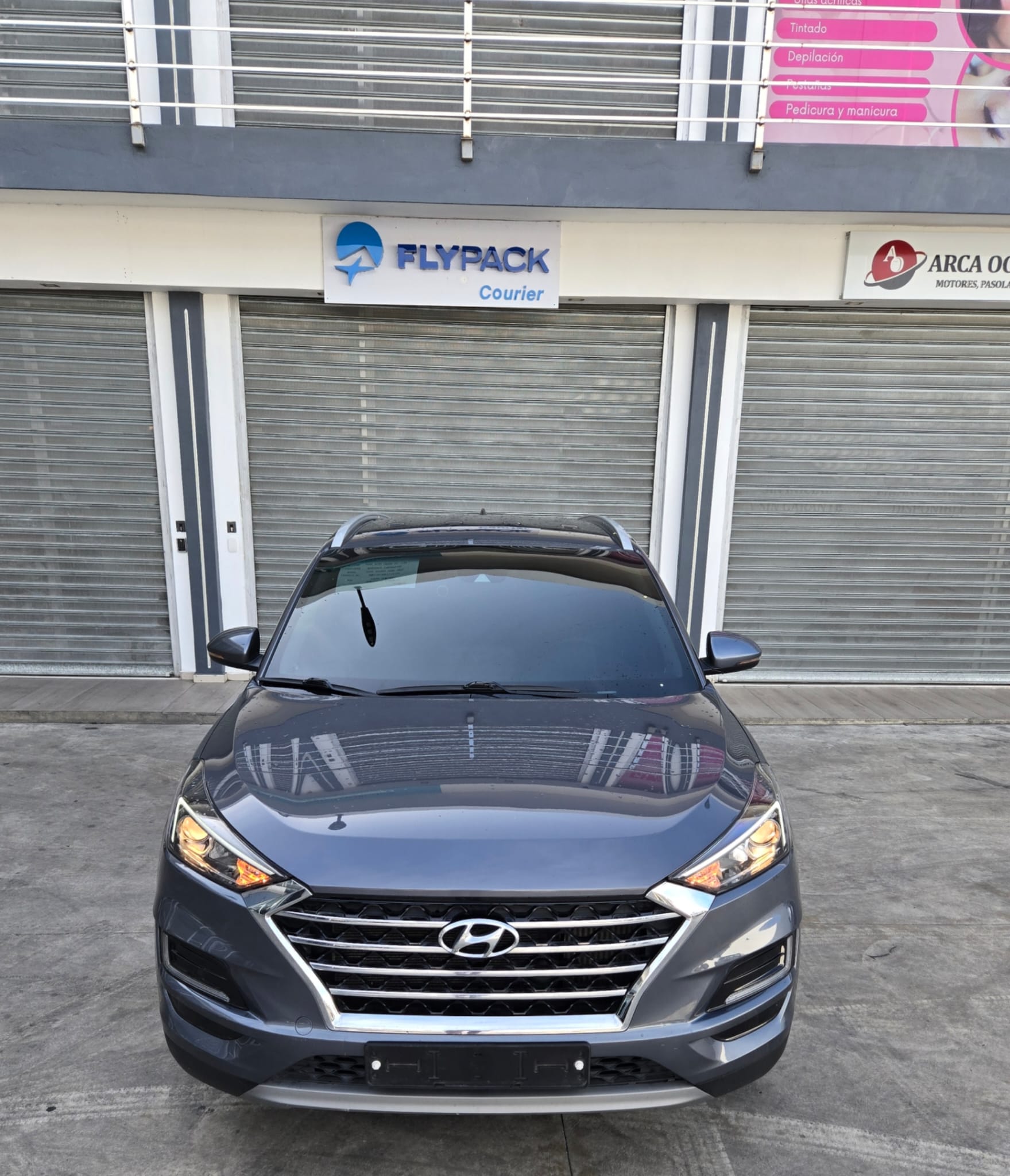 jeepetas y camionetas - HYUNDAI TUCSON 2020 GRIS OSCURO DIESEL 1