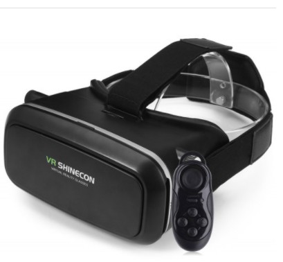hobby y coleccion - Gafas de Realidad Virtual 3D para ver videos y jugar con control remoto
