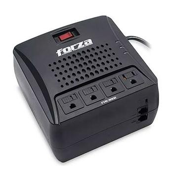 computadoras y laptops - REGULADOR DE VOLTAJE FORZA 3000VA, REGLETA DE 4XTOMAS 110V/1500W/900J, 2XRJ11/RJ 1
