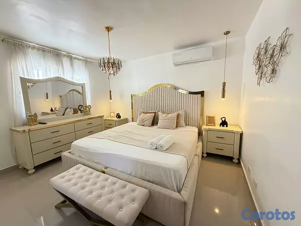 apartamentos - vendo penthouse en residencial mediterráneo Amueblado  4