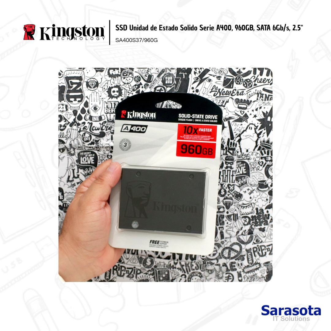accesorios para electronica - Kingston SSD de 960Gb Serie A400 1
