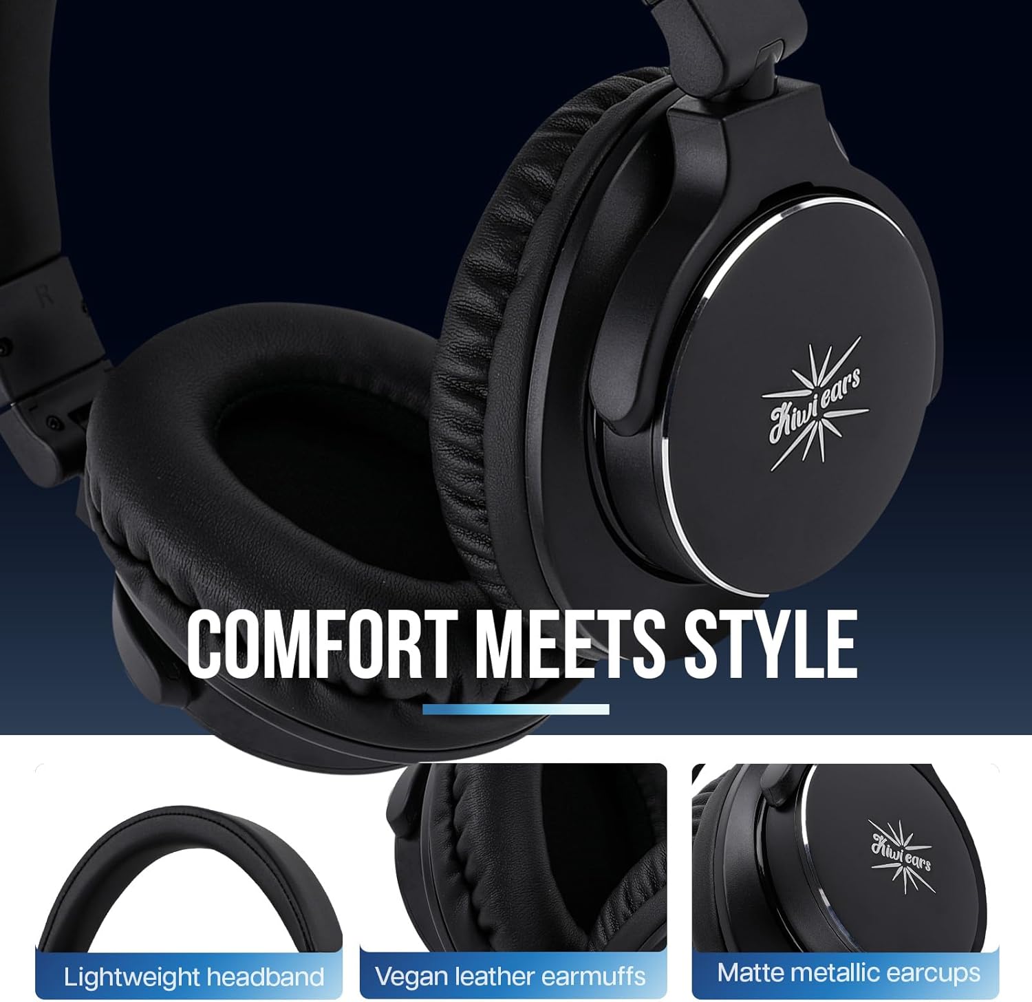 camaras y audio - Kiwi Ears Division 40mm DD Auriculares con cable 2