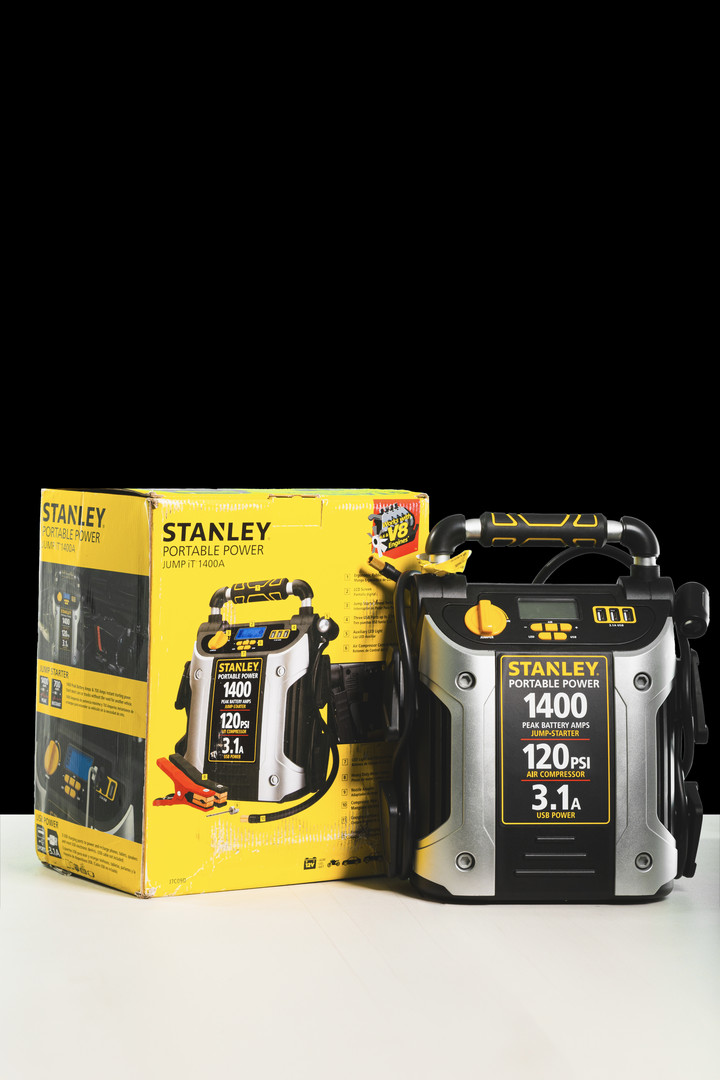 equipos profesionales - Stanley Portable Power Jumpit 1400a (Arrancador, bomba de aire) 2