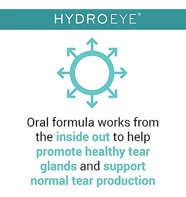 Salud y Equipamiento Médico - Hydroeye Softgels - Alivio De Ojos Secos 2