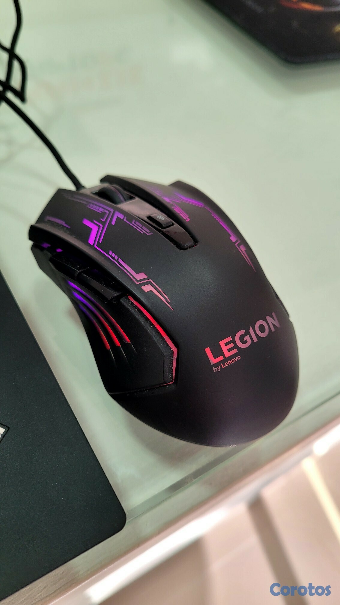 computadoras y laptops - Mause Gamer lenovo optico  4