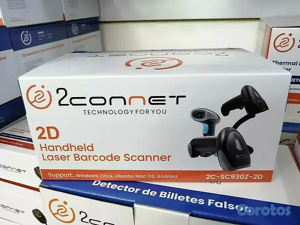 impresoras y scanners - Lector Código Barras y código QR 2D USB 4