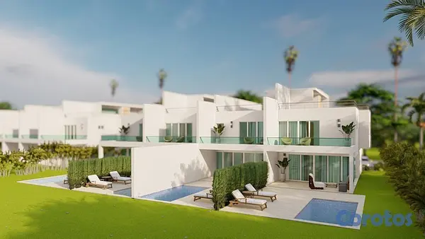 apartamentos - Vendo Espectacular Townhouse con vista al campo de 3