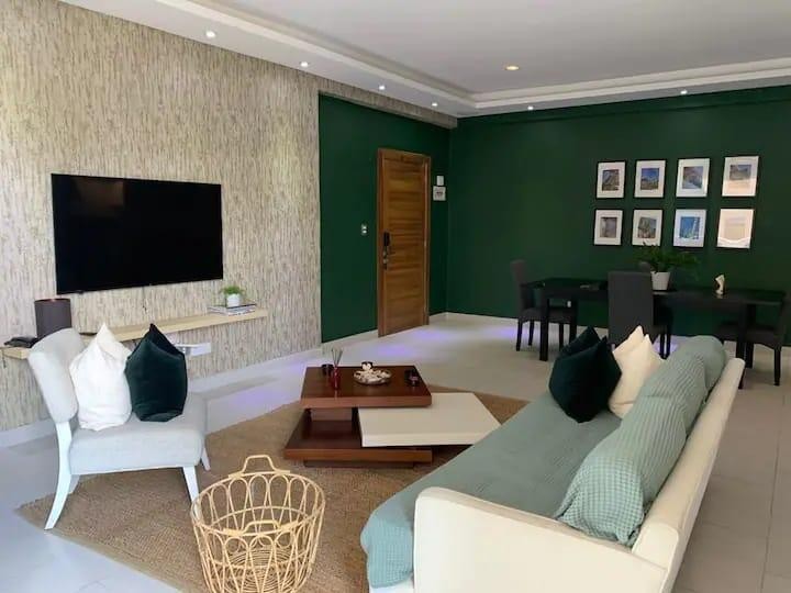 apartamentos - Hermoso apartamento de una habitación totalmente amueblado 0