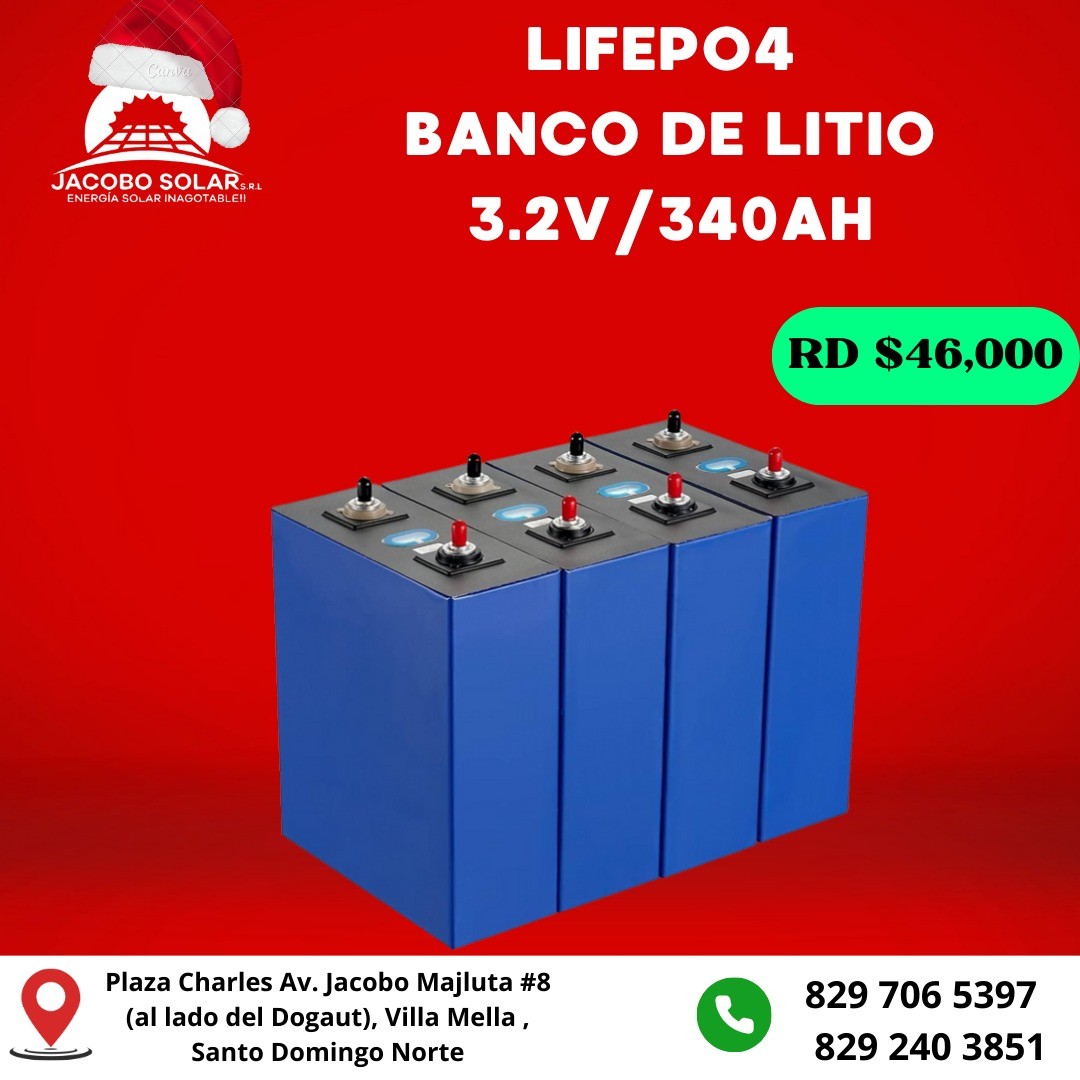 plantas e inversores - Baterias De Littios 3