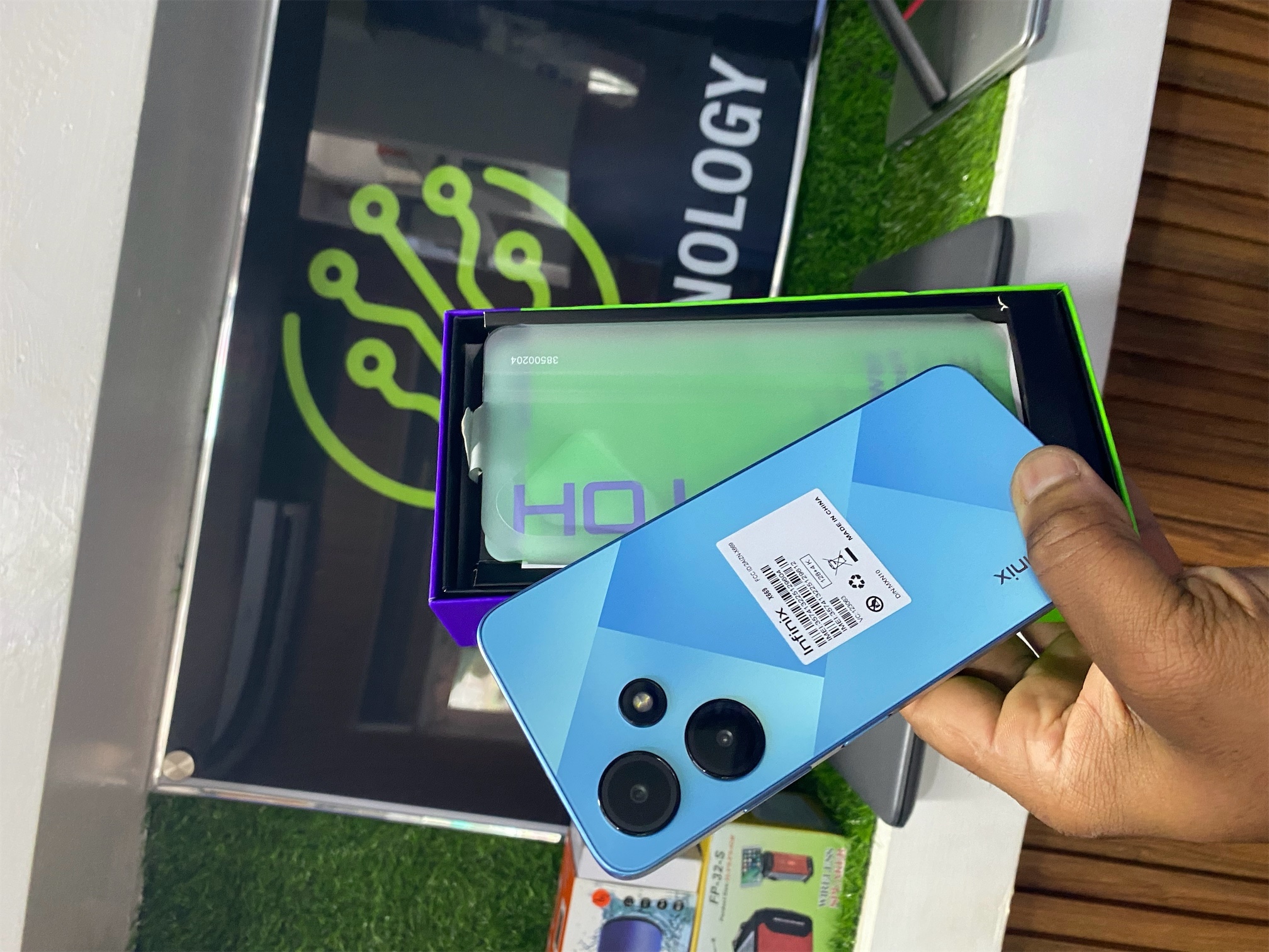 celulares y tabletas - infinix hot 🥵 30i dual sim 128GB  2