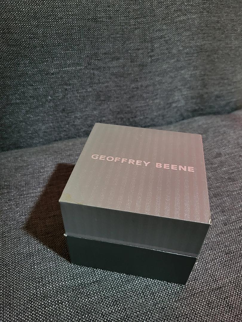 joyas, relojes y accesorios - Reloj Geoffrey Beene Acero níquel  4