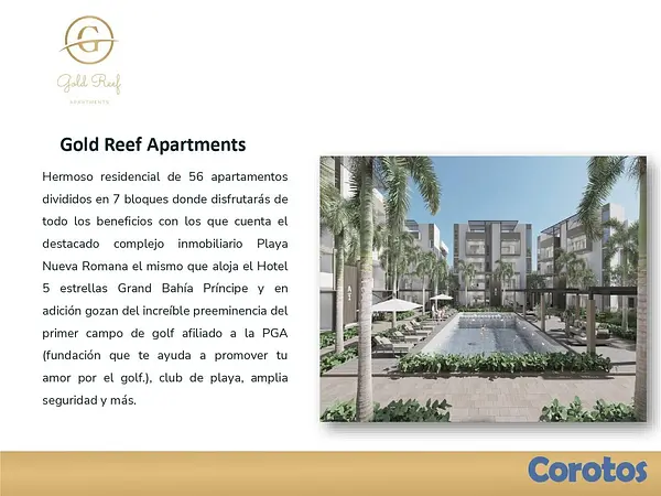 apartamentos - Gold Reef Apartments PLAYA NUEVA ROMANA 2