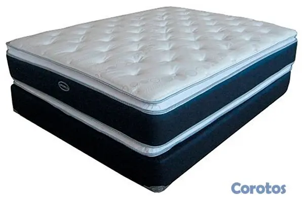 muebles y colchones - Confortable colchón doble PilowTop. Nuevo 13