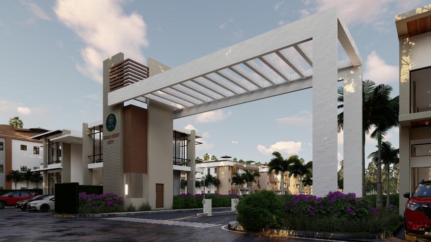 apartamentos - Proyecto en venta Punta Cana #24-893 un dormitorio, áreas sociales. 8