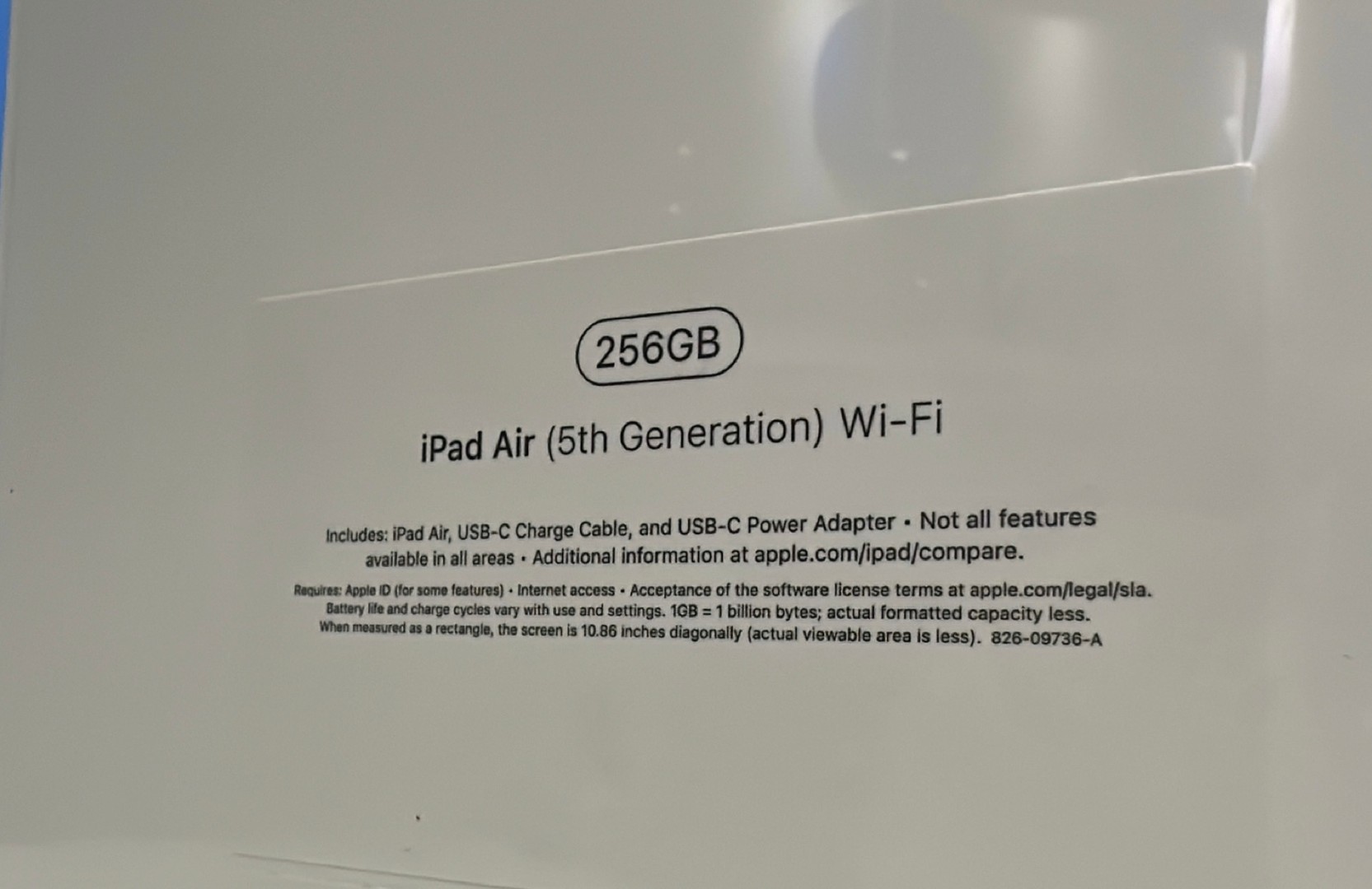celulares y tabletas - Vendo iPad Air 10.5 inch (5ta Gen) 256GB Wi-Fi Pink Nueva Sellada RD$ 39,995 NEG 1