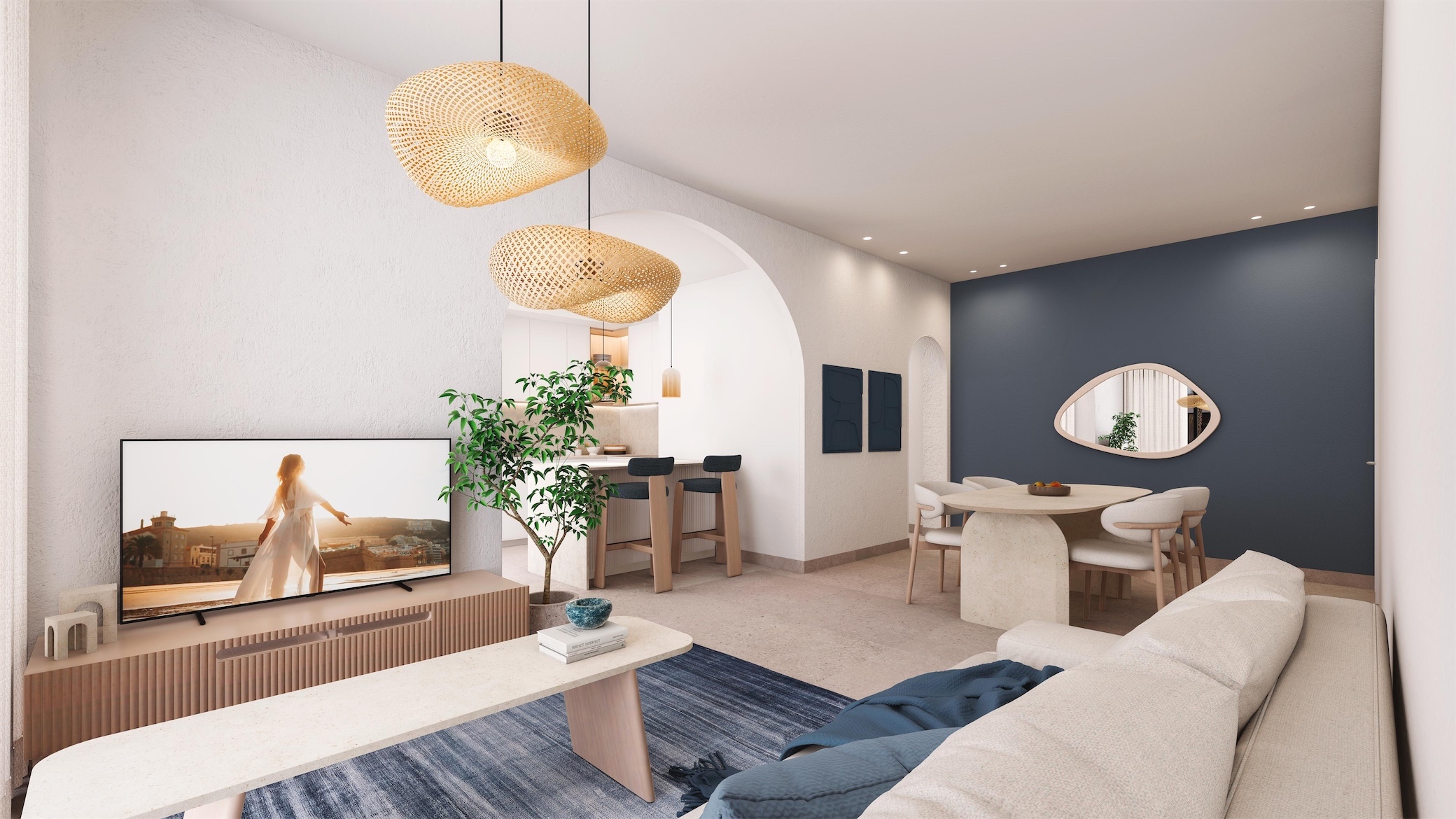 apartamentos - Venta de apartamentos cerca de la playa en Punta Cana 📍CANA BAY. 1