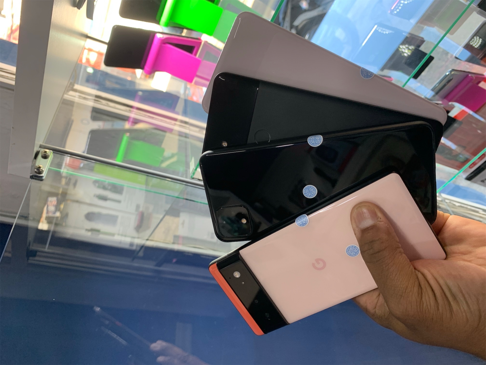celulares y tabletas - Google Pixel disponibles