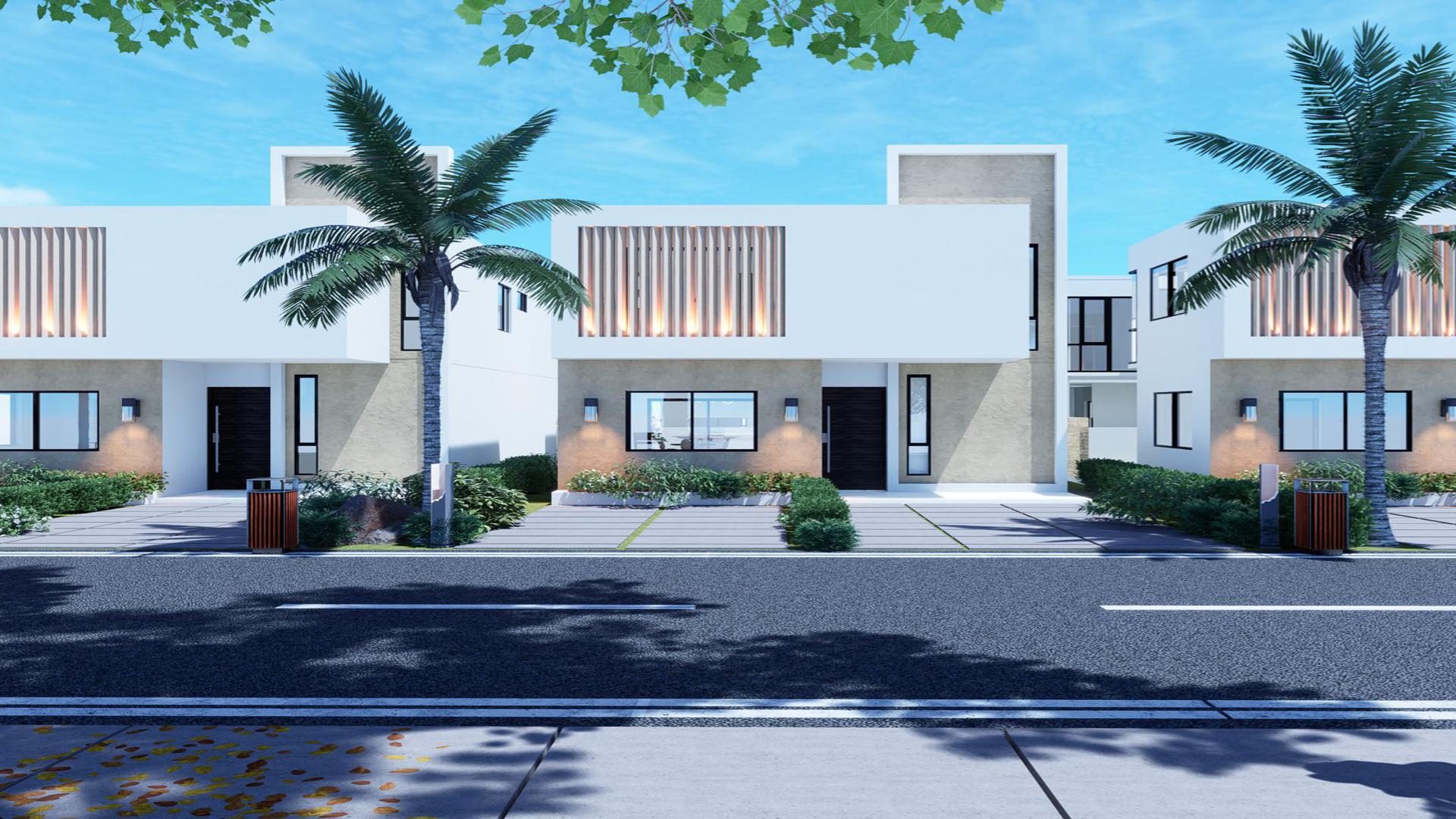 casas vacacionales y villas - VILLAS DE 3 HABITACIONES EN BAVARO PUNTA CANA