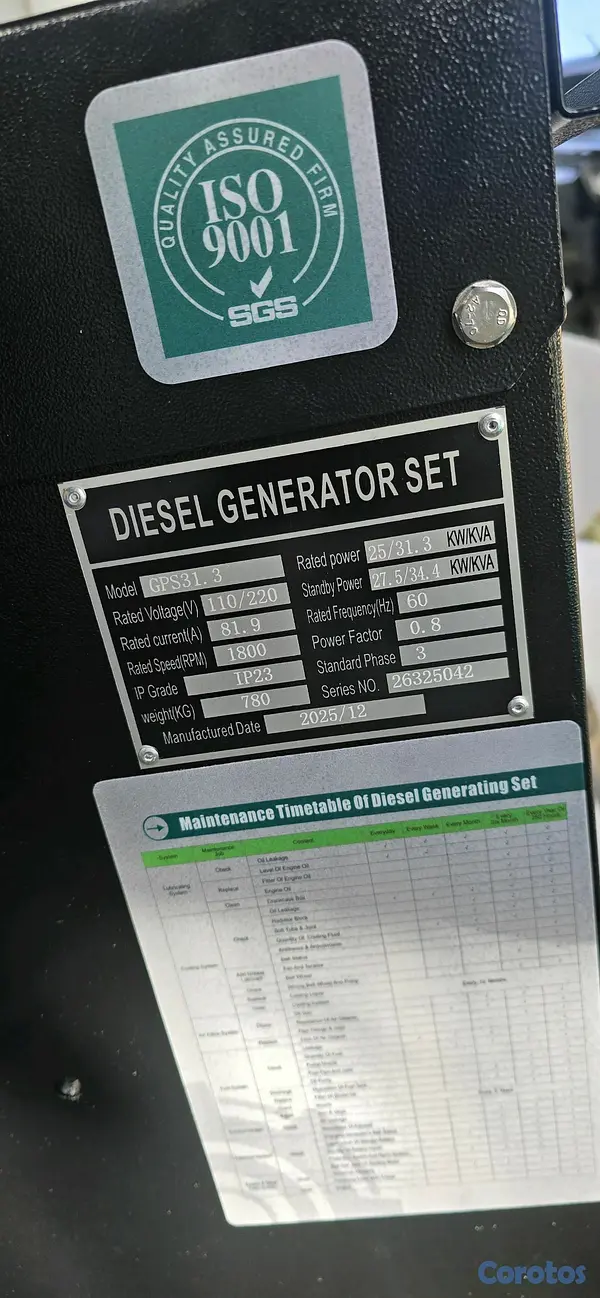 plantas e inversores - Planta Eléctrica 30kw Isuzu Silenciosa  4