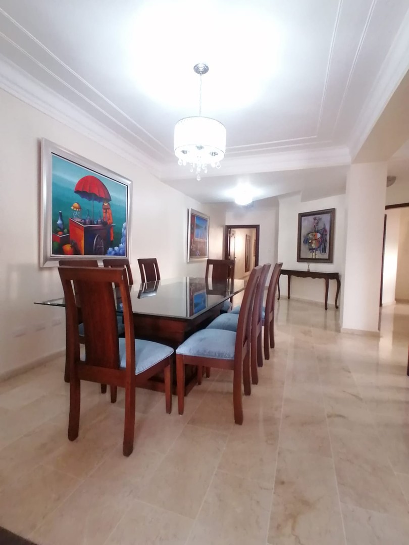 apartamentos - Apartamento AMUEBLADO en alquiler en Los Cacicazgos: 

215 mt / 2do piso 
2 hab  7