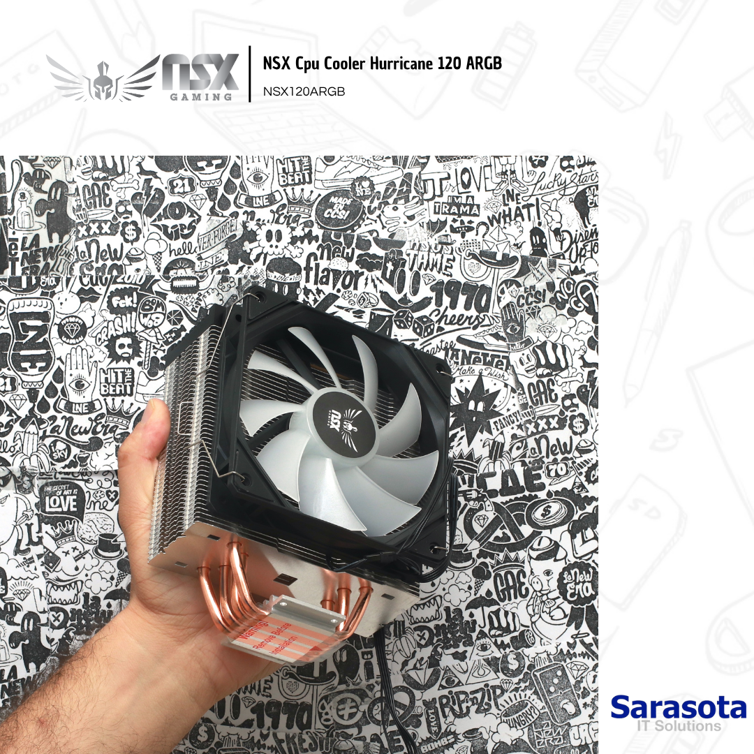 accesorios para electronica - NSX Cpu Cooler Hurricane 120 ARGB 1