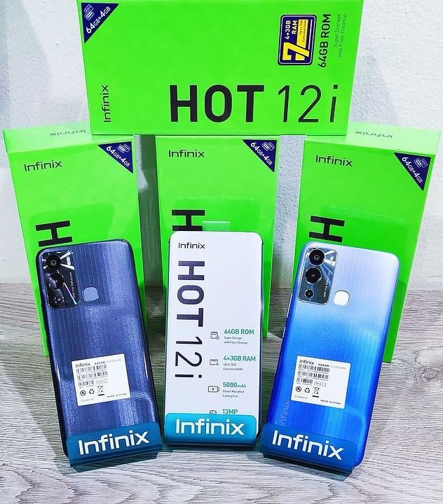 celulares y tabletas - INFINIX HOT 12i 64GB 7GB RAM
