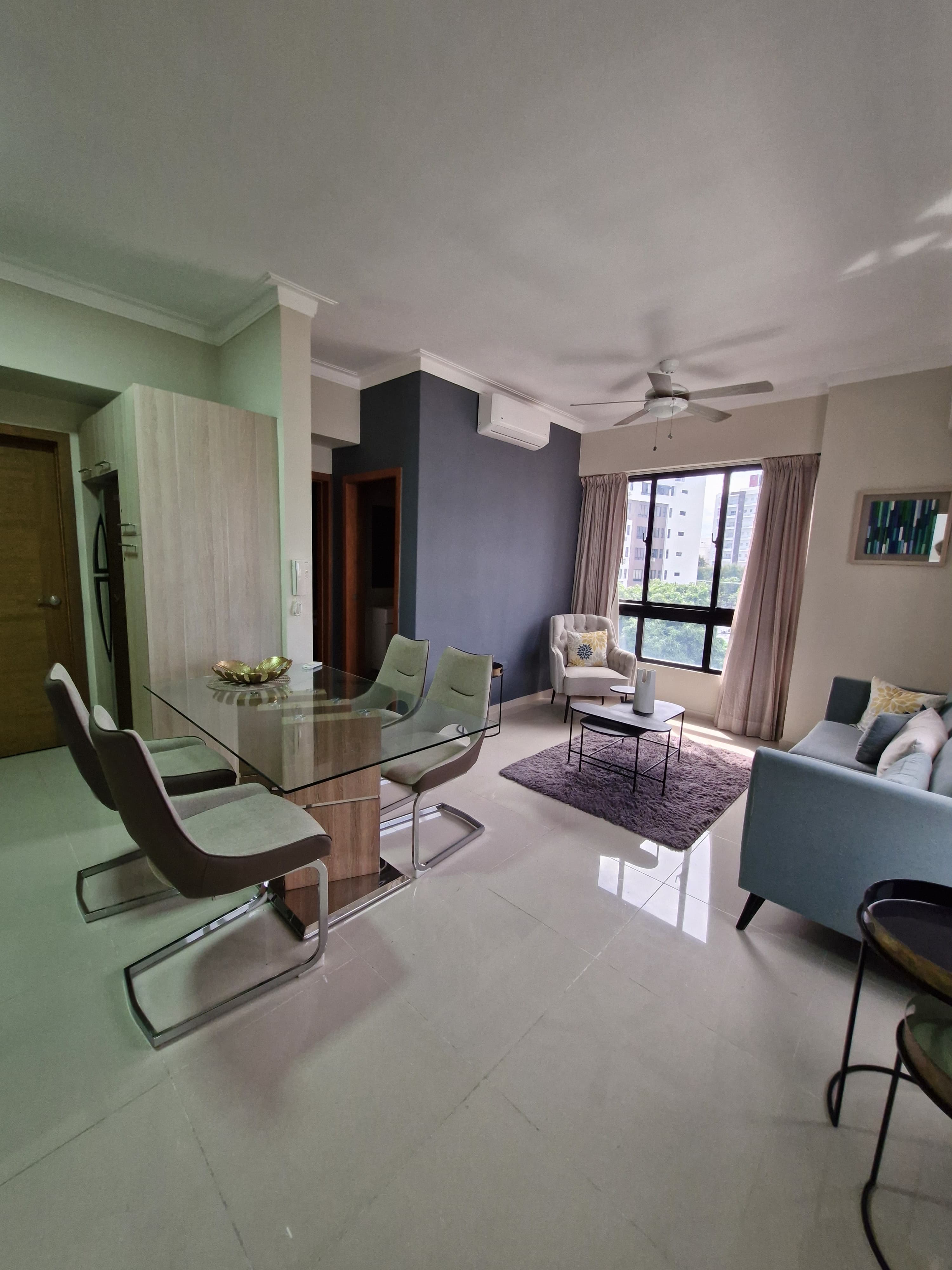 apartamentos - Apartamento finamente amueblado en torre 1